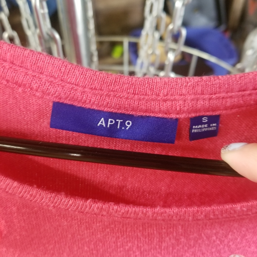 Small pink shirt